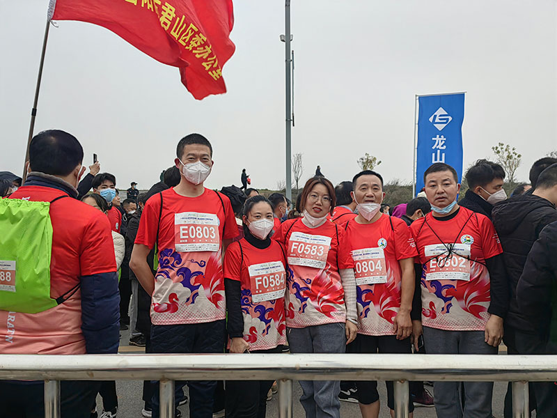 2022年仙人掌app污ios参加岳阳马拉松赛